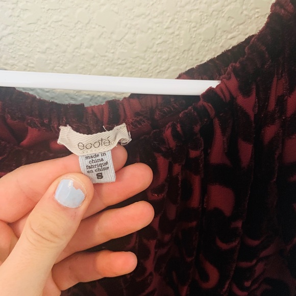 Red Velvet Urban Outfitters Dress - Picture 2 of 3